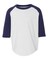 Augusta Sportswear® - Toddler Three-Quarter Sleeve Baseball Jersey Tee - 422 | 4.8 oz./yd², 50/50 Cotton/Polyester Jersey Knit